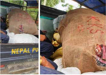 धनुषामा लाखौं मूल्य बराबरको तस्करीका सामान प्रहरीको नियन्त्रणमा