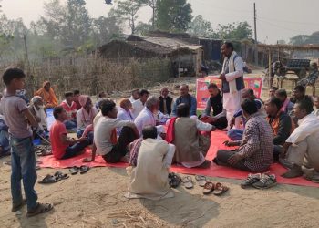 सीमा खुलाउन सम्वाद समुहको अनिश्चितकालीन धर्ना ४ वटा जिल्लामा सुरु