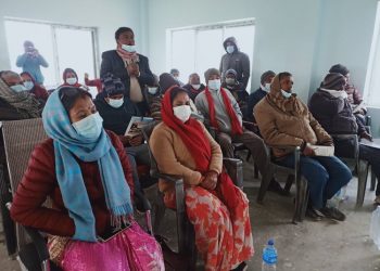 ग्रामीण नारी उत्थान संघ हरिपुरको समाजिक लेखा परीक्षण कार्यक्रम सम्पन्न