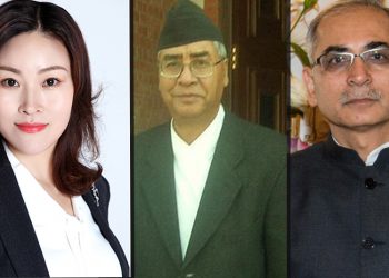 देउवासँग भारत र चीनका राजदूतको भेट