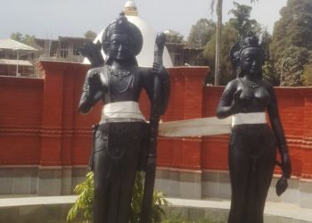 अयोध्याधाम बनाउनका लागि राम र सीताको मूर्ति निर्माण