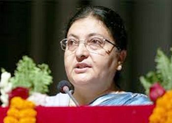भ्रष्टाचार नियन्त्रण गर्न राष्ट्रपति भण्डारीको निर्देशन