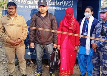 भारततर्फ भगाएर लैजादै गरेकी महिलाको उद्धार