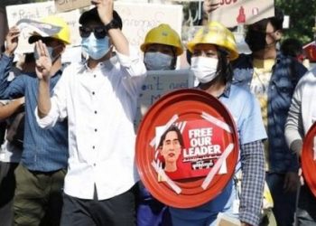 बाइडेनद्वारा म्यानमारका सैन्य नेतामाथि प्रतिबन्ध