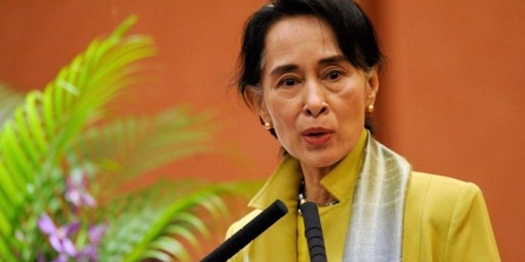 आङ सान सूकीको पार्टी कार्यालयमा छापा