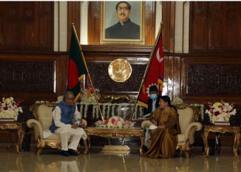 राष्ट्रपति भण्डारी र बङ्गलादेशी समकक्षी अब्दुल हमिदबीच दुईपक्षीय भेटवार्ता