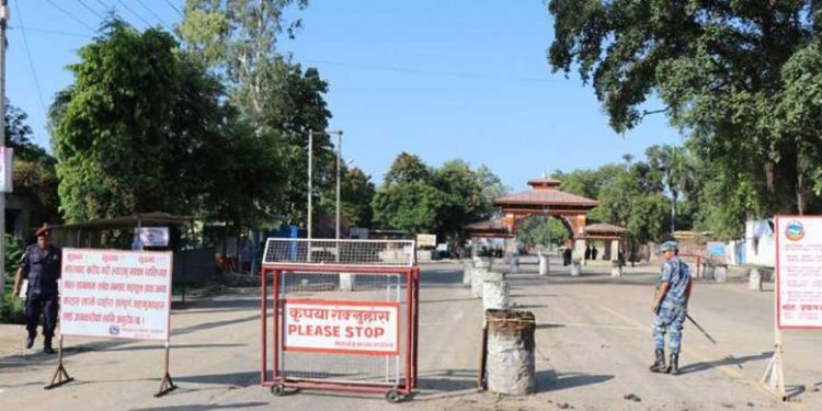 भारतसँग जोडिएका सबै सीमा नाका बन्द