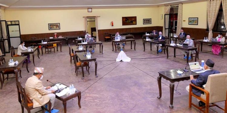आज अपरान्ह ५ बजेपछि मन्त्रिपरिषद बैठक बस्दै