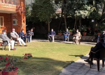 नेपाली कांग्रेस पदाधिकारीको आकस्मिक बैठक बस्दै