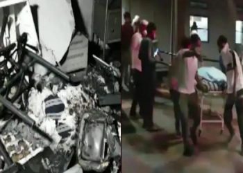 कोरोना अस्पतालमा आगलागी हुँदा १८ जनाको ज्यान गयो