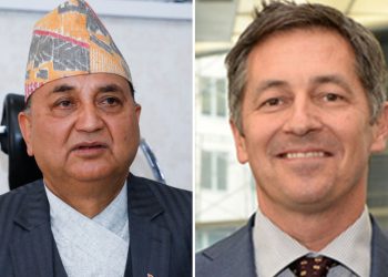 नेपालले अमेरिकासँग खोप र स्वास्थ्य सामाग्रीका लागि आग्रह गर्दै