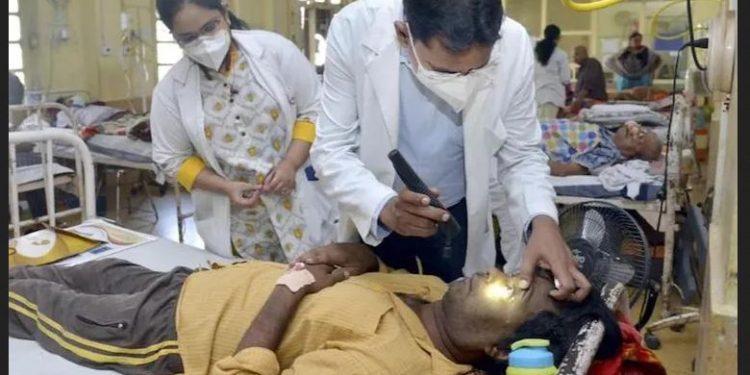 भारत : कोरोना सङ्क्रमितमा ‘पहेँलो ढुसी’को सङ्क्रमण पनि देखियो