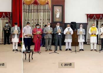नवनियुक्त मन्त्रीहरुलेले लिए शपथ, कतै खुसी कतै आलोचना