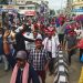 भातृ संगठन राष्ट्रिय युवा संघद्वारा प्रधानमन्त्रीको समर्थनमा जुलुस प्रदर्शन