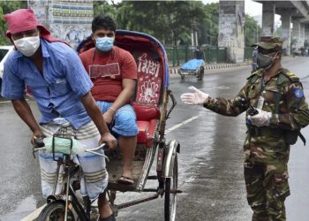 लकडाउन पालना गराउन सेना परिचालन