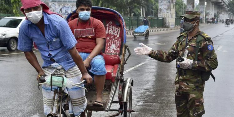 लकडाउन पालना गराउन सेना परिचालन