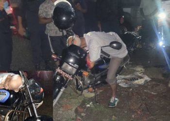 मोटरसाइकलमा बसेको अवस्थामा एक पुरुषको शव, दुर्घटना गराएर मोटरसाइकलमा राखिदिएको आशङ्का