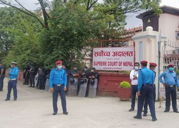 काठमाडौंमा सुरक्षा तैनाथी बढाइयो