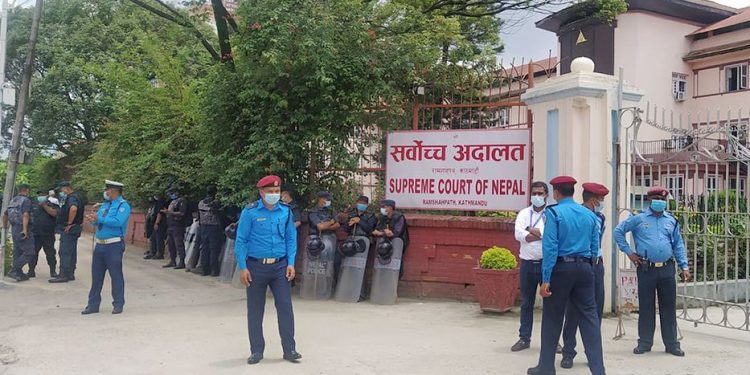 काठमाडौंमा सुरक्षा तैनाथी बढाइयो