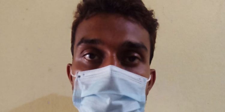 लागु औषधसहित युवक पक्राउ