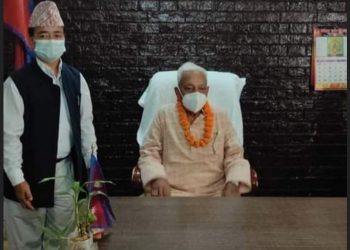 नवनियुक्त प्रदेश प्रमुख मिश्रद्वारा पदभार ग्रहण