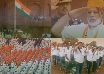 भारतमा आज ७५ औँ स्वतन्त्रता दिवस मनाइँदै