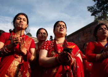 आज हरितालिका तीज, नेपाली हिन्दू नारीहरुले नाचगान र पूजा उपासना गरेर धुमधामका साथ मनाउँदै