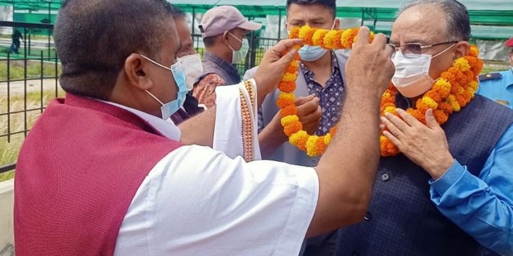 प्रशिक्षण कार्यक्रमका लागि अध्यक्ष ‘प्रचण्ड’ जनकपुरमा