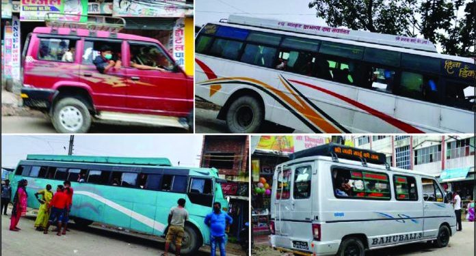 शनिबारदेखि सार्वजनिक सवारीसाधनको भाडादर बढ्यो