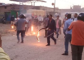 प्रदेश २ भरी भ्रष्टचारविरूद्ध जनमत पार्टीको प्रदर्शन, प्रहरीको हस्तक्षेप