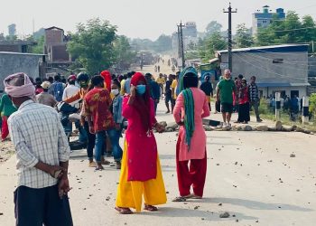 रूपन्देहीको मोतीपुर क्षेत्रमा आज पनि कर्फ्यू आदेश जारी