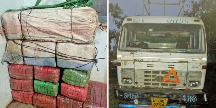 ग्यास बोक्ने भारतीय नम्बरको ग्यास बुलेटबाट १२० किलो गाँजा बरामद