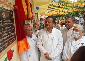 मुख्यमन्त्री राउतद्वारा मिथिला वाटिकाको समुद्घाटन (फोटो फिचर)