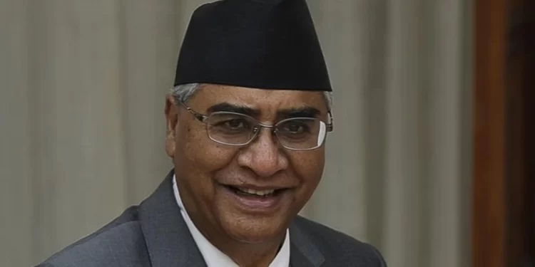 प्रधानमन्त्री देउवा बाढीग्रस्त क्षेत्र निरिक्षण गर्न प्रदेश १ जाँदै