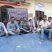 “भ्रष्टचारी/तानासाह/ठेकेदार मेयर खबरदार” भन्ने नाराका साथ आन्दोलन