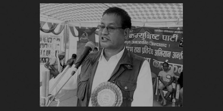 विप्लव नेकपाका नेता चन्दको निधन