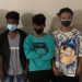 लागुऔषध सहित तिन जना पक्राउ