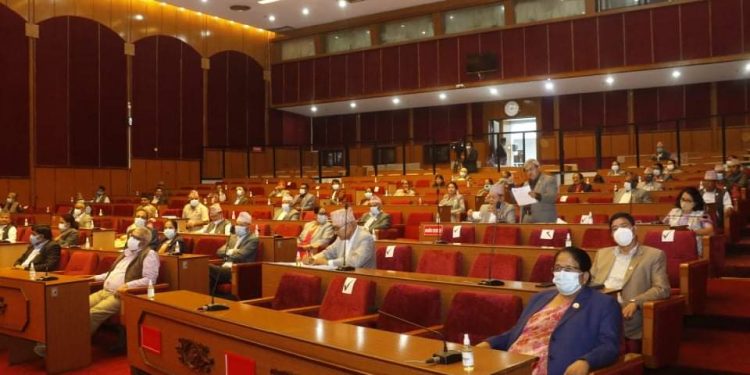 रेल्वे विधेयक फिर्ता लिने सिफारिस स्वीकृत