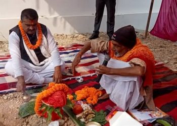 आन्तरिक मामिला तथा संचारमन्त्रीद्वारा प्रदेश छापाखाना शिलान्यास