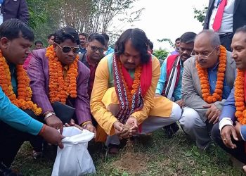 डा. सीके राउतले लुम्बिनीबाट सुरू गरे ‘जनमत माटो यात्रा’