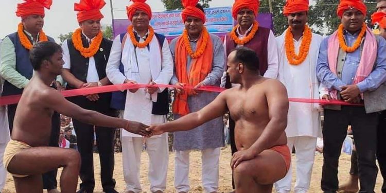 नेपाल भारत विराट कुस्ती प्रतियोगिताले दुई देशको सम्बन्धलाई थप प्रगाढ बनेको छ : मुख्यमन्त्री लालबाबु राउत