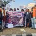 जनकपुरधामका मेयर लालकिशोर बिरुद्ध काठमाडौंमा प्रदर्शन