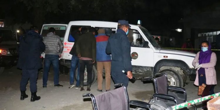 म्याग्दीमा जिप दुर्घटना : वडा सदस्यसहित ४ जनाको मृत्यु