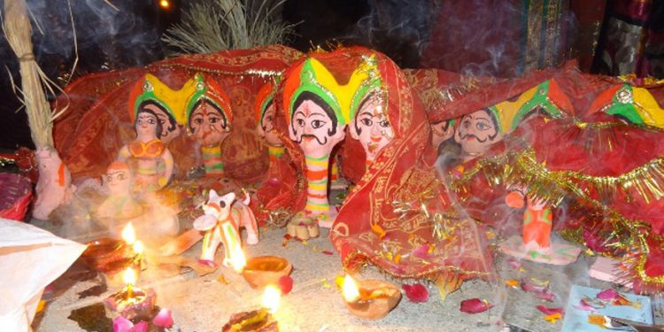 जनकपुरधामसहित मिथिलामा आजदेखि सामा चकेवा सुरु
