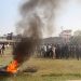 शुल्क उठाएको भन्दै विद्यालयमा तोडफोड र आगजनी