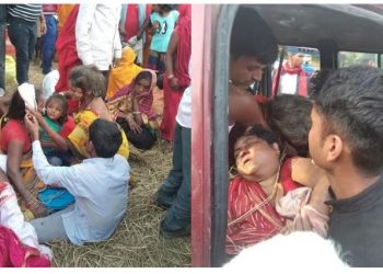 जनकपुर : कमला स्नान जादैँ गरेको ट्रयाकटर दुर्घटना, २ जनाको मृत्यु, २० जना घाईते