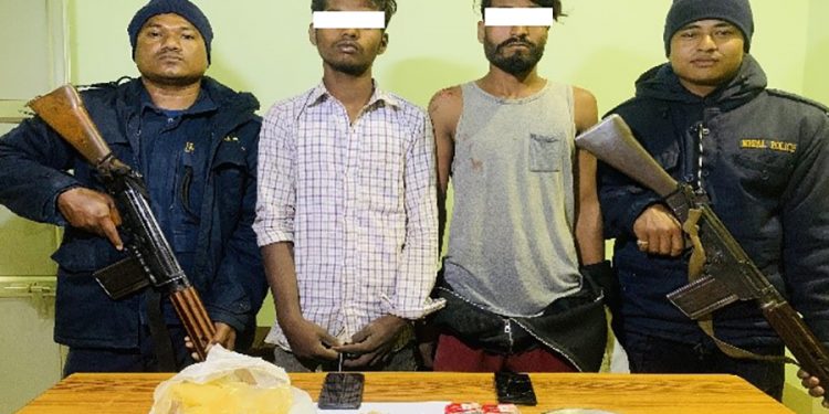 सिरहाबाट ब्राउन सुगरसहित २ जना पक्राउ