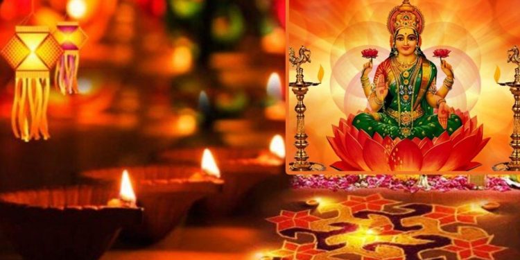 आज लक्ष्मीपूजा धन र समृद्धिको कामनासहित पूजाआजा गरिँदै