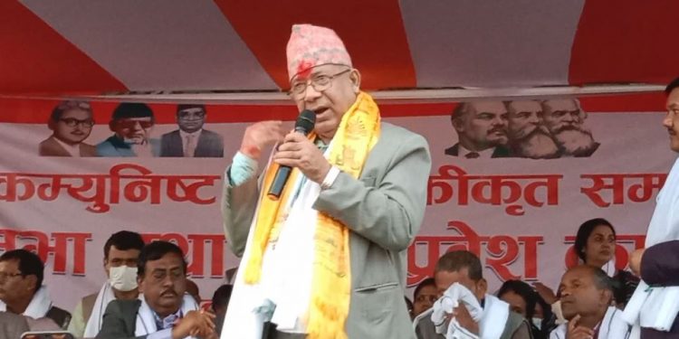 एमालेले देश र जनतालाई भुलेपछि त्याग्नुपर्‍यो : माधव नेपाल