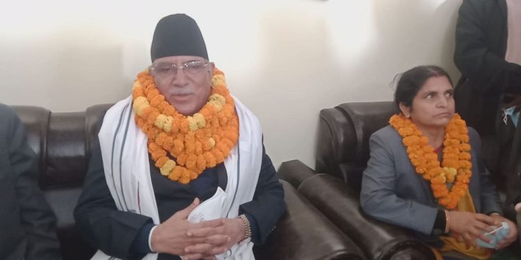 न्यायालयको विवाद एक–दुई दिनभित्रै अन्त्य हुन्छ : प्रचण्ड